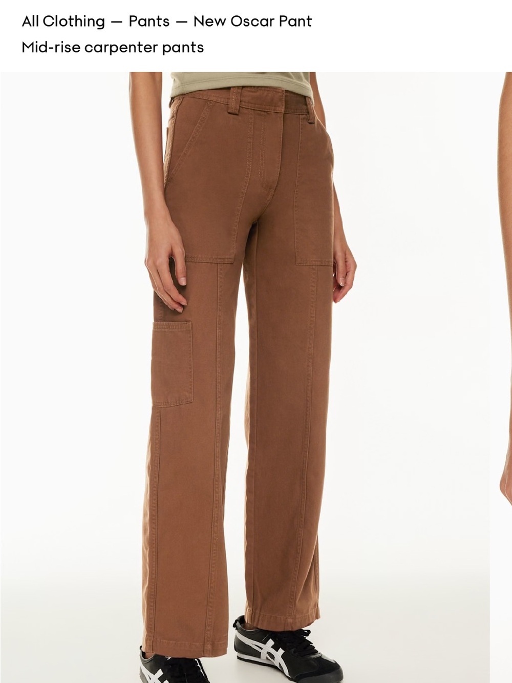 Sunday Best brown carpenter pants